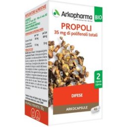 ARKOFARM Srl ARKOCAPSULE PROPOLI BIO 40CPS