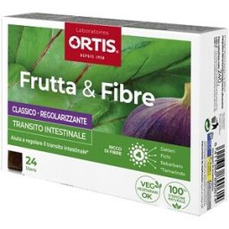 ORTIS LABORATOIRES PGMBH FRUTTA & FIBRE CLASS 24CUBETTI