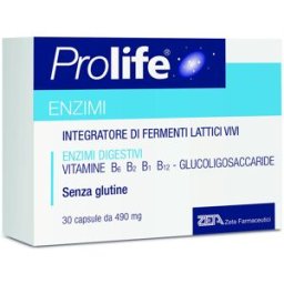ZETA FARMACEUTICI SpA Prolife Enzimi 30cps