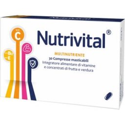 SCHWABE PHARMA ITALIA Srl Nutrivital 30cpr Masticabili