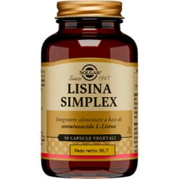 SOLGAR IT. MULTINUTRIENT SpA LISINA SIMPLEX 50CPS VEG SOLGAR