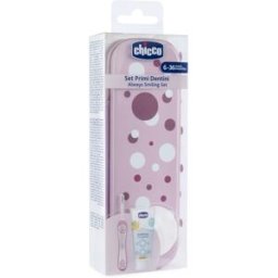 CHICCO (ARTSANA SpA) CH Set Dentale Rosa 6m+
