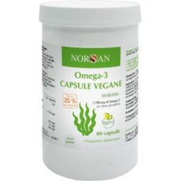 SAN OMEGA GmbH NORSAN OMEGA 3 VEGANO 80CPS (I6)