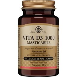 SOLGAR IT. MULTINUTRIENT SpA VITA D3 1000 100TAV MASTIC