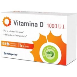 METAGENICS BELGIUM bvba VITAMINA D 1000 UI 168CPR