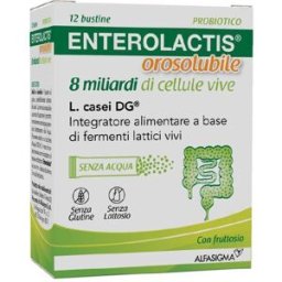 ALFASIGMA SpA ENTEROLACTIS 12 Bust.Oro*8MLD