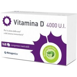 METAGENICS BELGIUM bvba VITAMINA D 4000UI 168CPR MAST