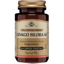 SOLGAR IT. MULTINUTRIENT SpA GINKGO BILOBA 60 Cps*SOLGAR