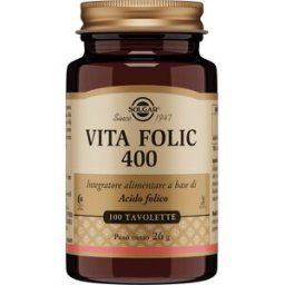 SOLGAR IT. MULTINUTRIENT SpA VITA FOLIC 400 100TAV