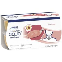 NESTLE' IT.SpA(HEALTHCARE NU.) RESOURCE AQUA+PEACH 4X125G