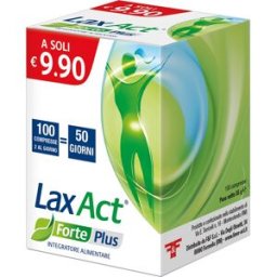 F&F; Srl LAX ACT FORTE PLUS 100CPR