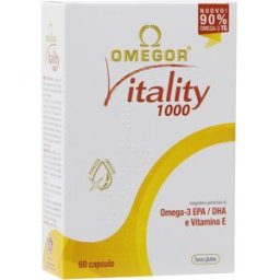 U.G.A. Nutraceuticals Srl OMEGOR VITALITY 1000 60CPS MOL