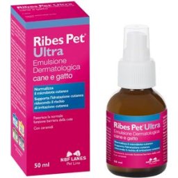 NBF LANES VET RIBES PET ULTRA EMULS DERM 50ML