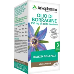 ARKOFARM Srl ARKOCAPSULE OLIO BORRAG 60CP BIO