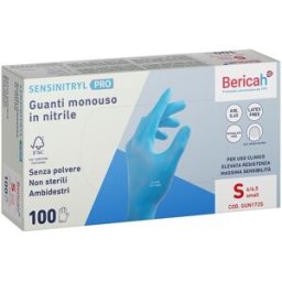 BERICAH GUANTI NITR S 100PZ SENSINIT PRO