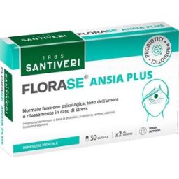 SANTIVERI Sa FLORASE Ansia Plus 30 Cps STV