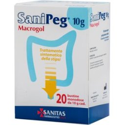 SANITAS LAB.CHIMICO FARM.Srl Sanipeg 20bust 10g