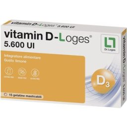BIOFARMEX Srl VITAMIN D-LOGES 15GEL-TABS