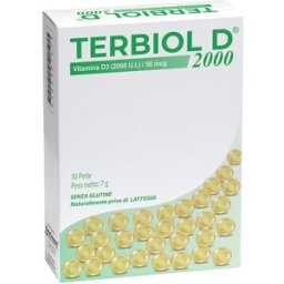 TERBIOL FARMACEUTICI Srl TERBIOL D 2000 30CPS SOFT GEL