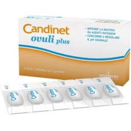 UNIDERM FARMACEUTICI Srl Candinet Ovuli Plus 6pz