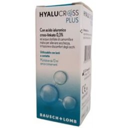BAUSCH & LOMB-IOM SpA HYALUCROSS PLUS 10ML MDU