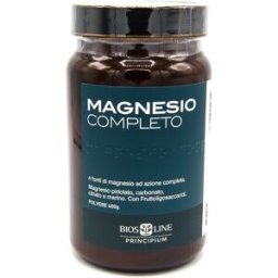 BIOS LINE SpA Principium Magnesio Completo - Bios Line - 400 grammi di polvere - Integratore alimentare di Magnesio che contribuisce a ridurre stanchezza, affaticamento, fastidi muscolari e stress