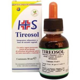 Tireosol - Herboplanet - Flacone da 50 ml - Integratore alimentare a base di Inositolo e Melatonina