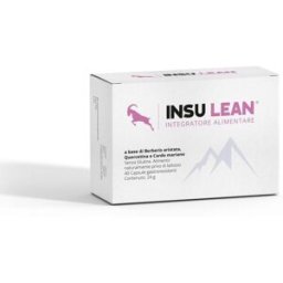 VANDA OMEOPATICI S Insu Lean - Vanda Omeopatici - 40 capsule gastroresistenti - Integratore per Controllo della Glicemia e dei livelli di insulina