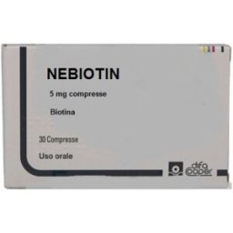 DIFA COOPER SpA NEBIOTIN 30CPR 5MG