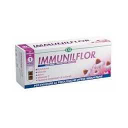 ESI Srl Immunilflor - ESI - 12 mini drink - Integratore alimentare che favorisce le difese immunitarie
