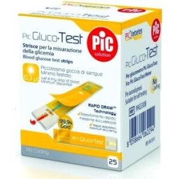 THERAS CONSUMER HE PIC STRISCE GLUCOTEST 25PZ
