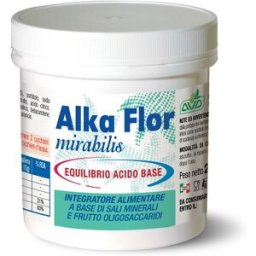 A.V.D. REFORM Srl Alka Flor Mirabilis - Avd Reform - Barattolo da 500g - Integratore di sali minerali