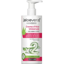 ZUCCARI Srl Crema d'Aloe Universale - Zuccari - Tubo da 300 ml - Crema viso e corpo ad azione idratante e lenitiva