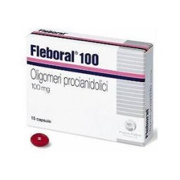 PIERRE FABRE PHARMA Srl FLEBORAL 100 15CPS