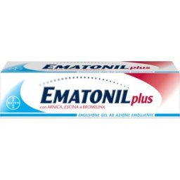 DOC GENERICI Srl Ematonil Plus - Bayer - Flacone da 50 ml - Gel che dona sollievo in caso di piccoli traumi, ematomi e contusioni