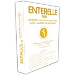 BROMATECH Srl Enterelle Plus - Bromatech - 12 capsule - integratore di fermenti lattici