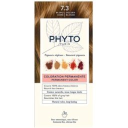 PHYTO (LABORATOIRE NATIVE IT.) Phytocolor 7.3 Biondo Dorato Kit Colorazione Permanente Senza Ammoniaca