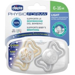 ARTSANA CHICCO CH SUCCH LIGHT LUMI SIL6-16 2P