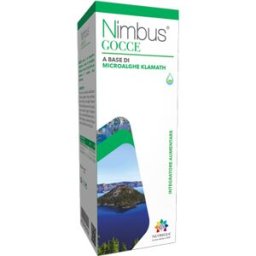 NUTRIGEA Srl Nimbus Gocce - Nutrigea - Flacone da 50 ml - Integratore alimentare a base di microalghe Klamath