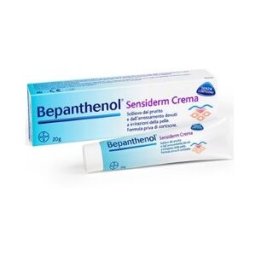 BAYER SpA Bepanthenol - Sensiderm - Bayer - Tubetto da 20 grammi - Crema che dona sollievo dal prurito e aiuta la rigenerazione della pelle
