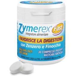 WILCO FARMA Srl SU ZYMEREX FAST 30CPR MASTICABILI