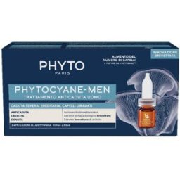 PHYTO (LABORATOIRE Phytocyane Fiale Anti-Caduta Severa Dei Capelli - Uomo 12x3,5ml