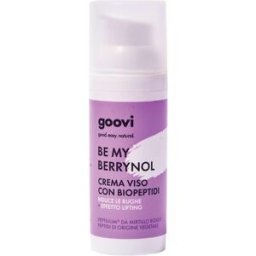 THE GOOD VIBES COMPANY Srl Crema viso con biopeptidi - Be my berrynol - goovi - 50 ml - Trattamento viso che leviga, uniforma e idrata la pelle rendendola più compatta ed elastica