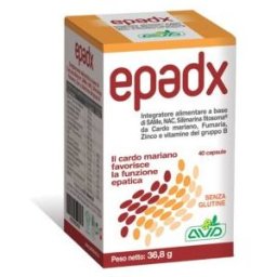 A.V.D. REFORM Srl Epadx - Avd Reform - 40 capsule - Integratore alimentare che favorisce la funzione epatica