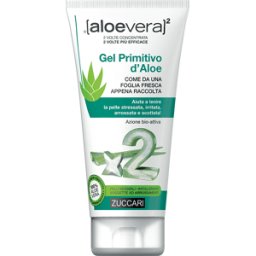 ZUCCARI Srl Gel Primitivo d'Aloe - Zuccari - Tubo da 150 ml - Gel di Aloe vera che aiuta a lenire la pelle stressata, irritata, arrossata e scottata