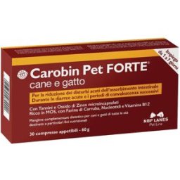 N.B.F. LANES Srl CAROBIN PET FORTE 30CPR