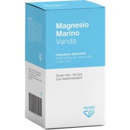 VANDA OMEOPATICI S Magnesio Marino - Vanda Omeopatici - 60 capsule - Integratore alimentare di Magnesio