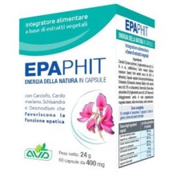 A.V.D. REFORM Srl Epaphit - Avd Reform - 60 capsule - Integratore alimentare ad azione depurativa per il fegato