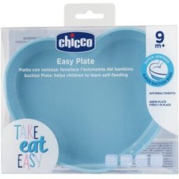 CHICCO (ARTSANA SpA) CH PIATTO CUORE VENTOSA SIL BL