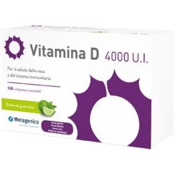 METAGENICS BELGIUM Vitamina D Ossa 4000 UI Metagenics 168 Compresse